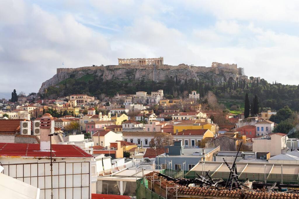 The Parthenon View In The Historical Center! Apartamento Atenas Exterior foto