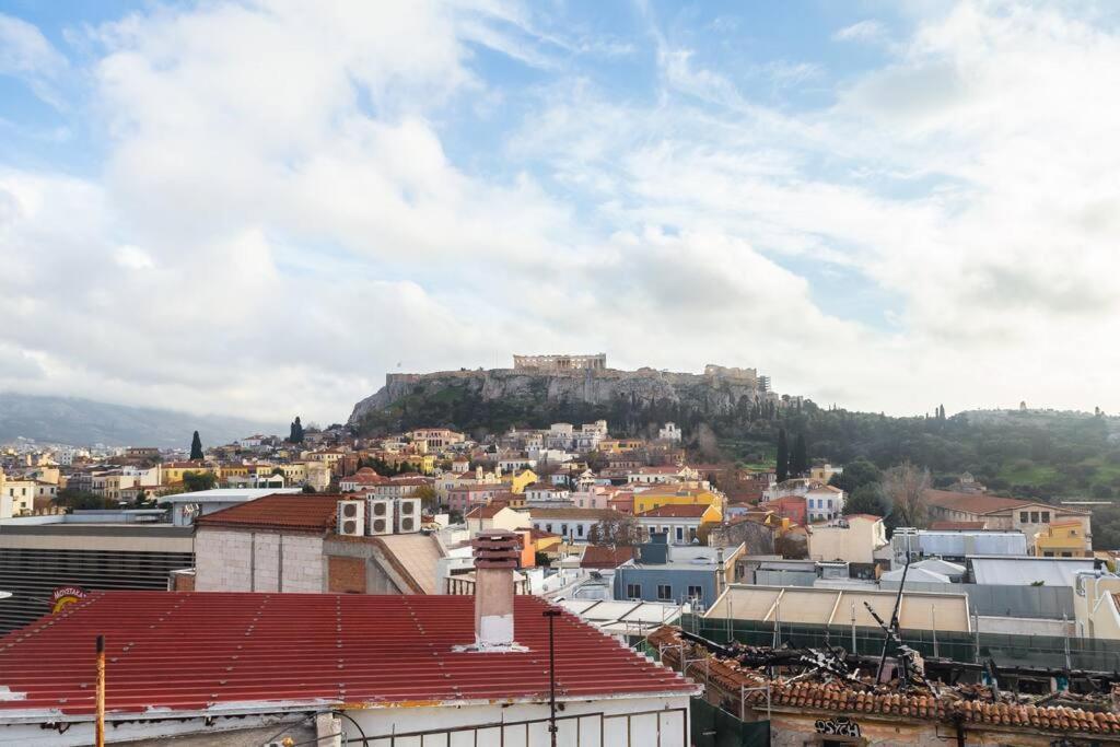 The Parthenon View In The Historical Center! Apartamento Atenas Exterior foto