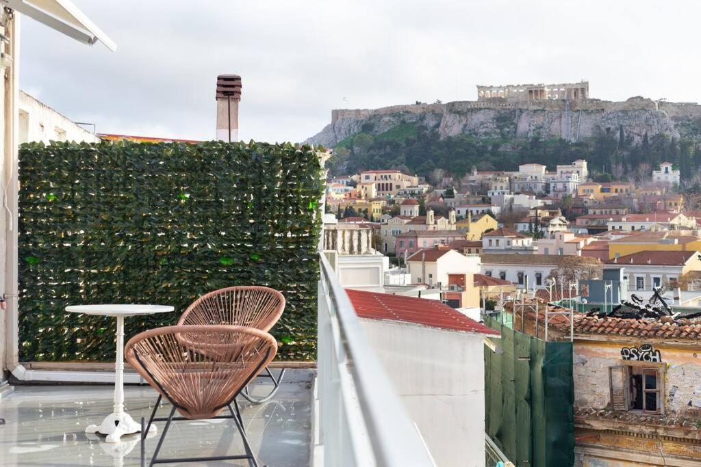 The Parthenon View In The Historical Center! Apartamento Atenas Exterior foto